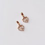 Heliophilia Silver Pendientes de Acero Inoxidable 316L Color Dorado Tamaño 3 cm Resistentes a la Corrosión Impermeables Estilo Romántica para Mujer